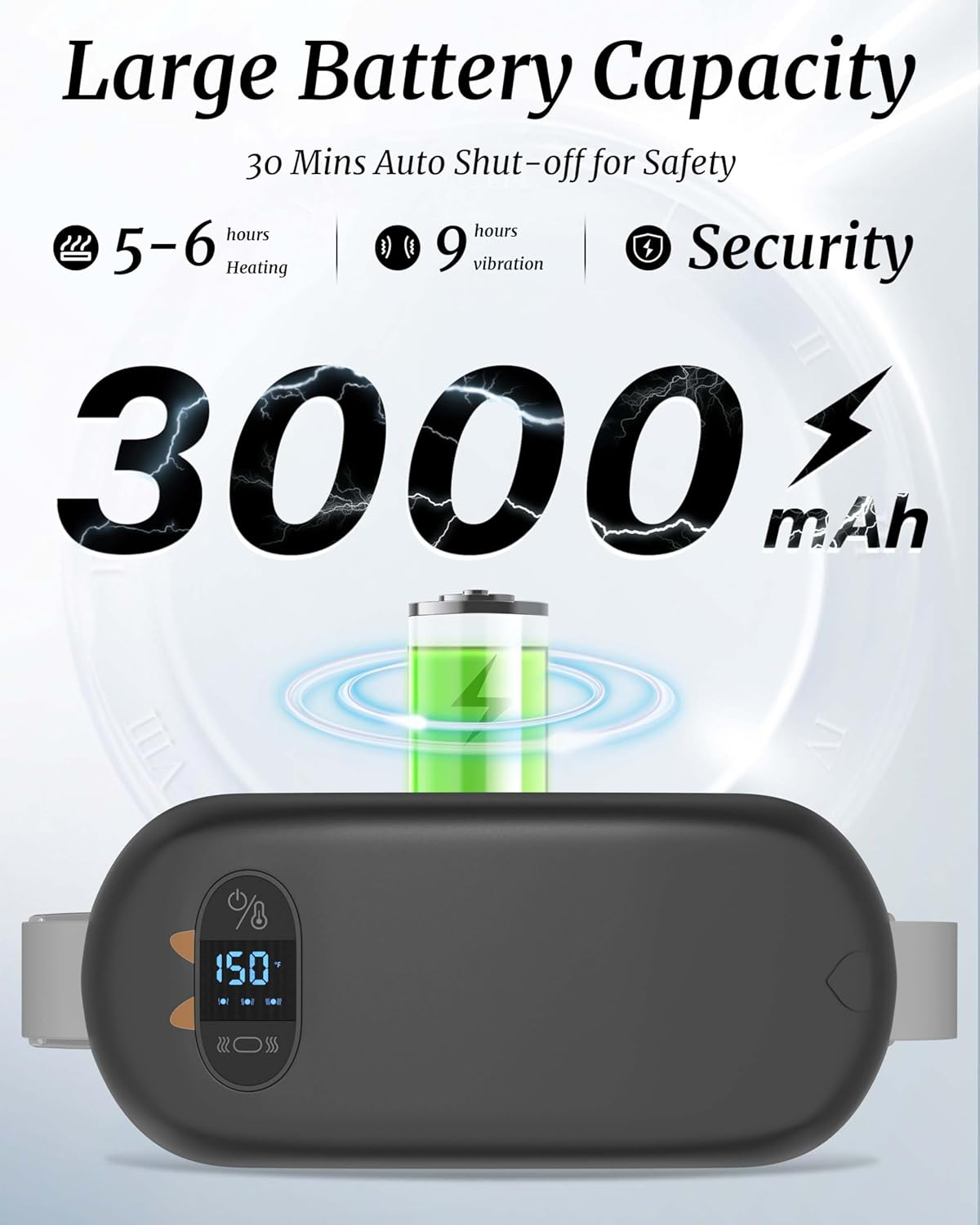 Wireless Heating Pad for Menstrual Cramps