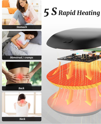 Wireless Heating Pad for Menstrual Cramps